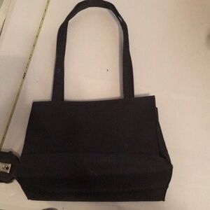 Borghese black large bag casual used gently